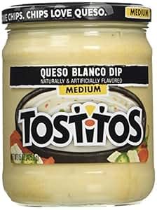 Amazon Frito Lay Tostitos Queso Blanco Medium Dip Oz Jar