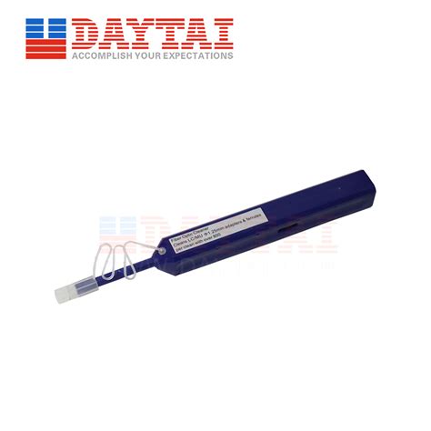 800 Cleaning Times One Click Cleaner 125mm Lc Mu Fiber Optic Connector Cleaning Pen Fiber