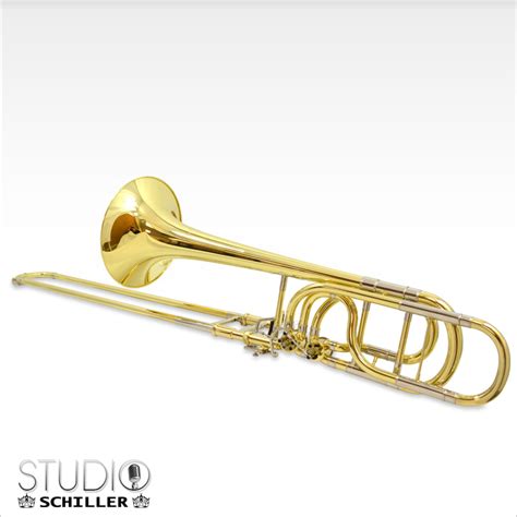 Schiller Studio Double Trigger Bass Trombone Jim Laabs Music Store