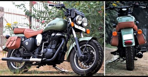 Perfectly Modified Cc Royal Enfield Bullet By Puranam Designs