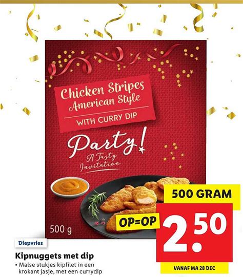 Kipnuggets Met Dip Aanbieding Bij Lidl 1Folders Nl