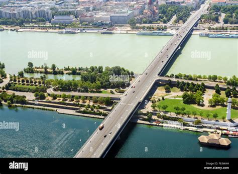 Aerial View Of Vienna City Skyline Stock Photo - Alamy