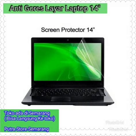 Jual Screen Protector Laptop 14 Inch Anti Gores Layar Laptop Shopee