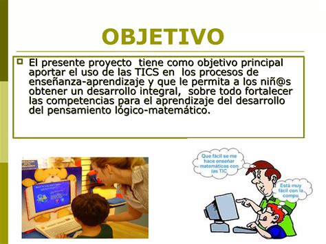 El Uso De Las Tics En Preescolar Para Favorecer Las Matematicas Ppt