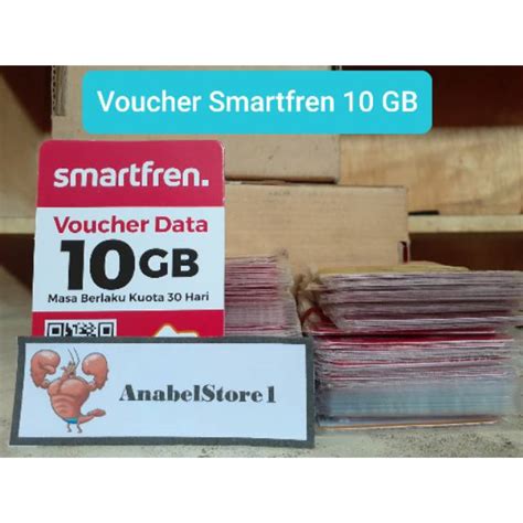 Jual Voucher Smartfren 10 GB Shopee Indonesia