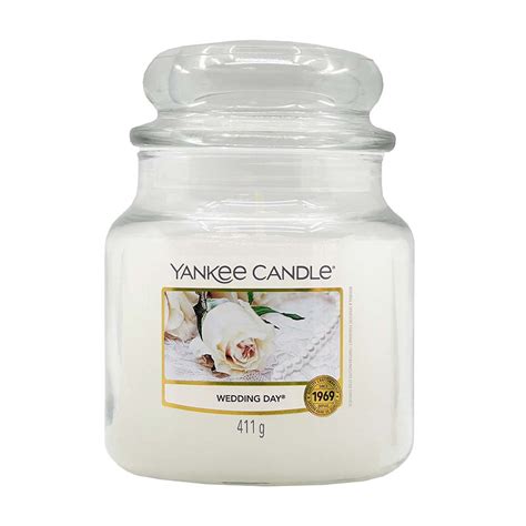 Yankee Candle Wedding Day Medium Jar G Bezvavlasy Cz