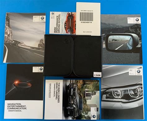 2016 BMW 5 Series F07 Gran Turismo 535i GT 550i GT Owner Manuals Books