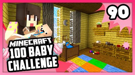 The Baby Room Minecraft 100 Baby Challenge Ep 90 Youtube