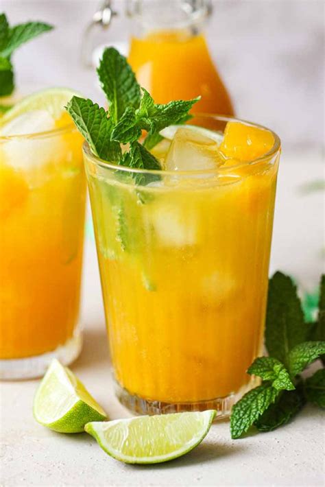 Mango Mocktail With Sprite