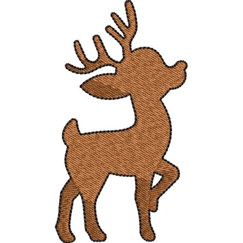 Standing baby Deer Embroidery Design -10k+ Best designs