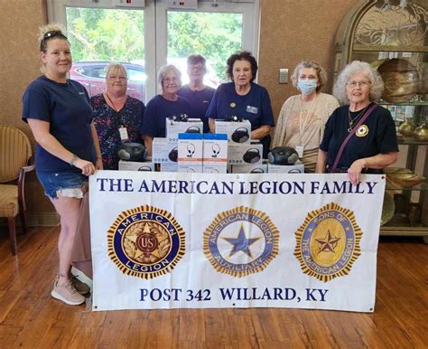 American Legion Auxiliary donates items