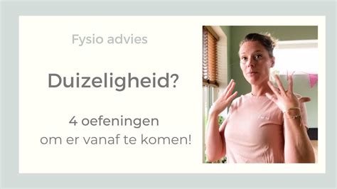 ZO Kom Je Van Je Duizeligheid Af 4 Oefeningen Fysio Tips YouTube