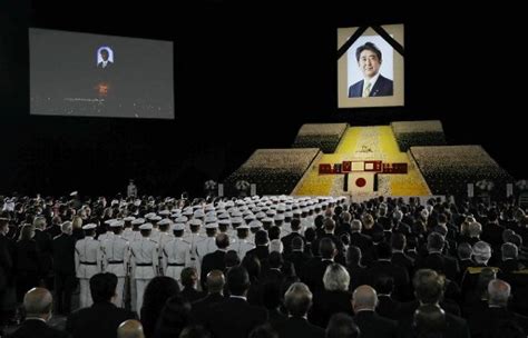 Japan Honours Assassinated Former Leader Shinzo Abe With Controversial