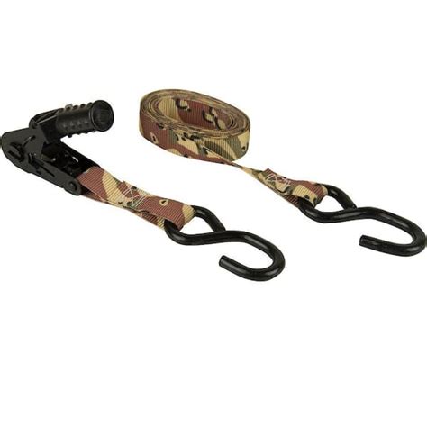 Reviews For Keeper Desert Camo Ratchet Tie Down Strap 12 Ft X 1 In