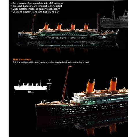 Academy R M S Titanic Led Set Mcp Titanic Rms Titanic Hot Sex Picture