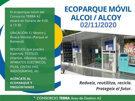 El Ecoparque M Vil Del Consorcio Terra A Estar Situado Durante La