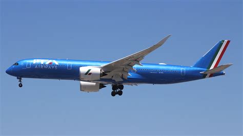 Ita Airways Airbus A Arrives In Los Angeles From Rome So Cal