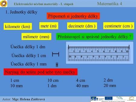 Elektronick U Ebn Materi Ly I Stupe Matematika Autor Mgr