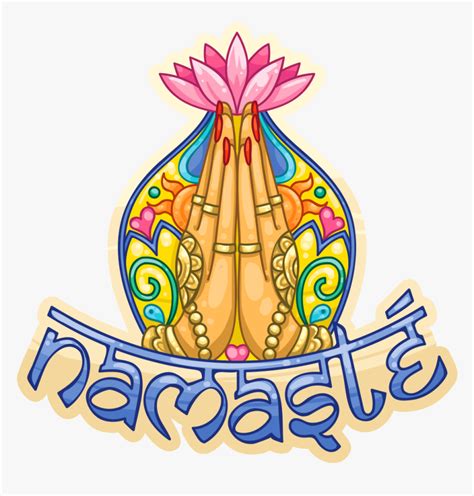 Faith Clipart Namaste - Namaste Symbol, HD Png Download , Transparent Png Image - PNGitem