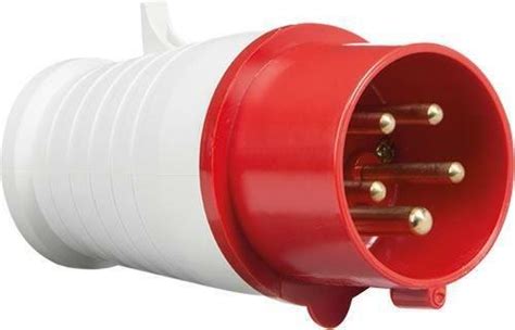 Red V Pin Industrial Plug Or Sockets Ip Phase P Ne