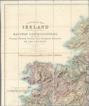 North West Sheet A General Map Of Ireland To Accompany The Report Of