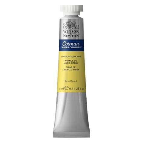 Htconline In Winsor Newton Cotman Watercolour Lemon Yellow 21ml