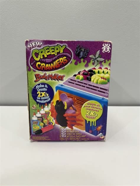 New Creepy Crawlers Bug Maker Oven 2002 Jakks Pacific New Open Box