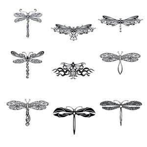 Celtic Dragonfly Drawings