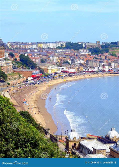 Scarborough North Yorkshire Editorial Image Image Of Sands Beach