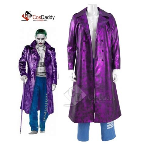 Injustice 2 The Joker Purple Jacket Cosplay Costume