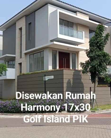 Rumah The Harmony Golf Island PIK 4BR HOEK