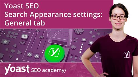 Yoast SEO Search Appearance Settings General Tab Yoast SEO For