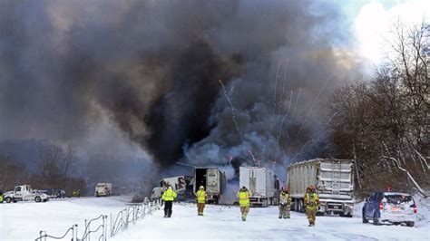 170 Vehicle Pile-Up Triggers Fireworks and Evacuation - Good Morning America