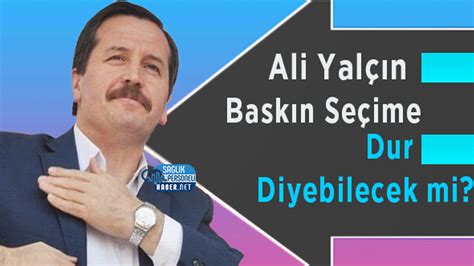 Memur Sen Genel Başkanı Ali Yalçın Baskın Seçime Dur Diyebilecek mi