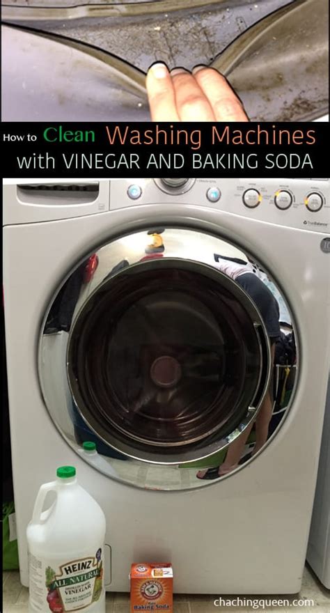 How To Clean Washing Machines With Baking Soda Vinegar Front Load