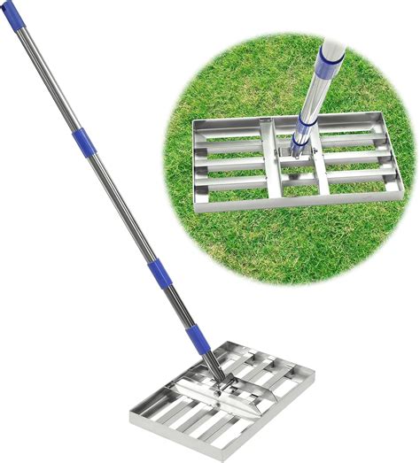 Lawn Leveling Rake X Cm Levelawn Tool With Effort Saving Curved