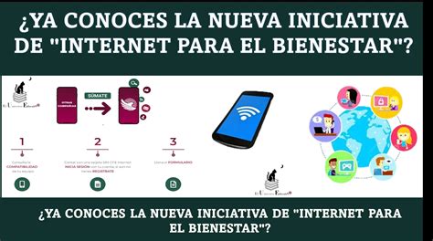 ≫ ¿ya Conoces La Nueva Iniciativa De Internet Para El Bienestar