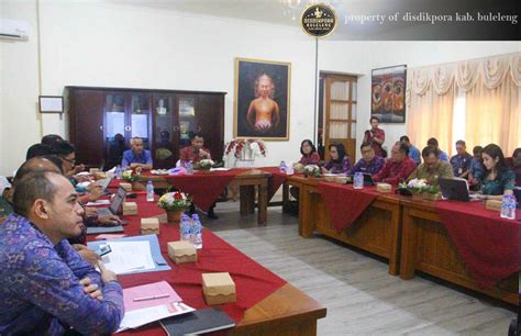 Rapat Persiapan Laporan Triwulan Ii Dinas Pendidikan Pemuda Dan Olahraga