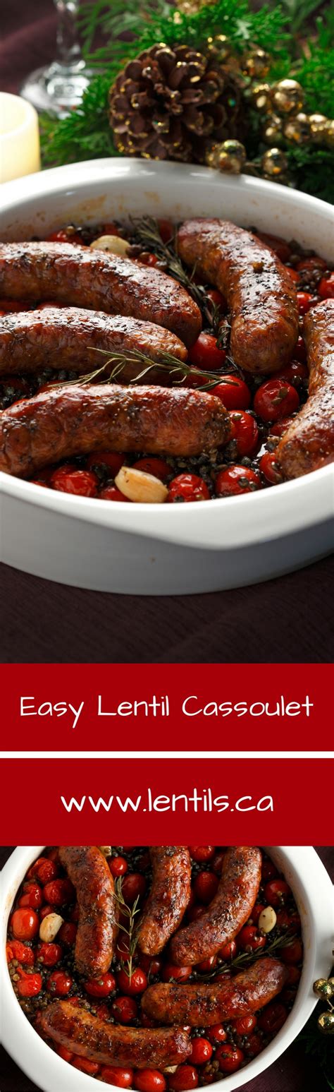 Easy Lentil Cassoulet