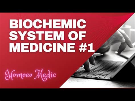 Biochemic System Of Medicine Tissue Remedy Introduction Tissue