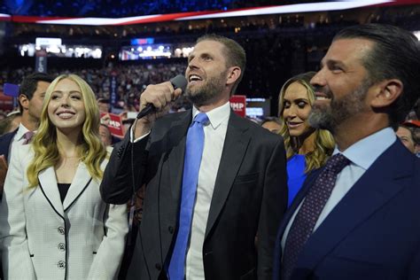 Melania, Donald Jr., Ivanka, Eric and Tiffany: The Trump family's RNC roles