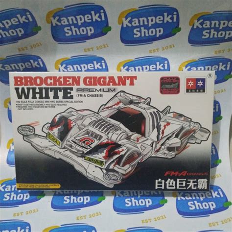 Jual Rep Tamiya Mini Wd Merk Daxing Brocken Gigant White Fm A Chassis