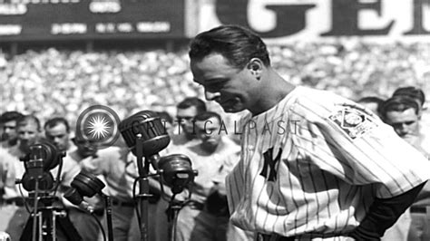 Lou Gehrig Farewell Speech July 1939 Yankee Stadium ...