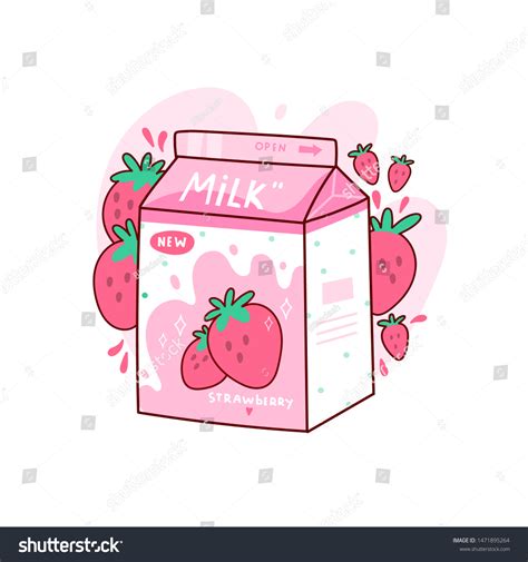 Strawberry Milk Carton