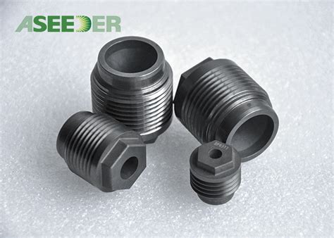 Abrasion Resistance Tungsten Carbide Thread Nozzle For Hard Working