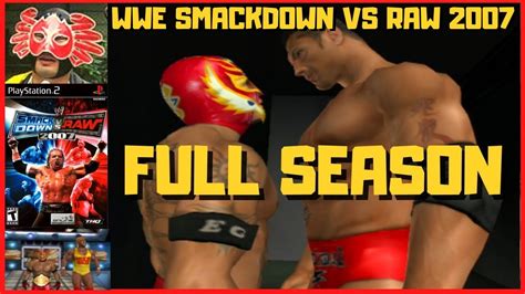 Wwe Smackdown Vs Raw Ps Season Mode Rey Mysterio On Smackdown