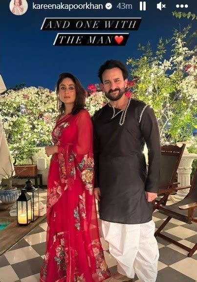 Kareena Kapoor Looks Ravishing In Red Saif Dapper In Black On Choti