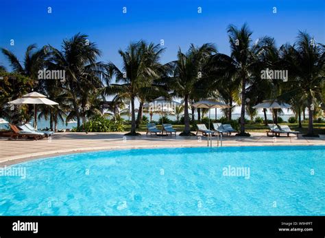 Swimming Pool Of Saigon Ninh Chu Resort On Phan Rang Beach South China