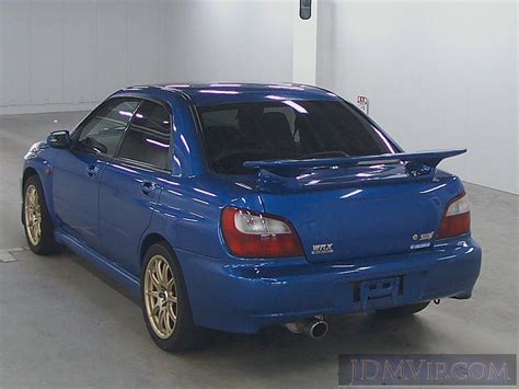 2002 Subaru Impreza Wrxstiltd Gdb 50594 Uss Nagoya 377213