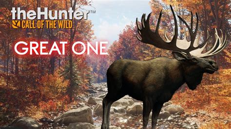 Great One Moose The Hunter COTW How I Spawned A GREAT ONE YouTube